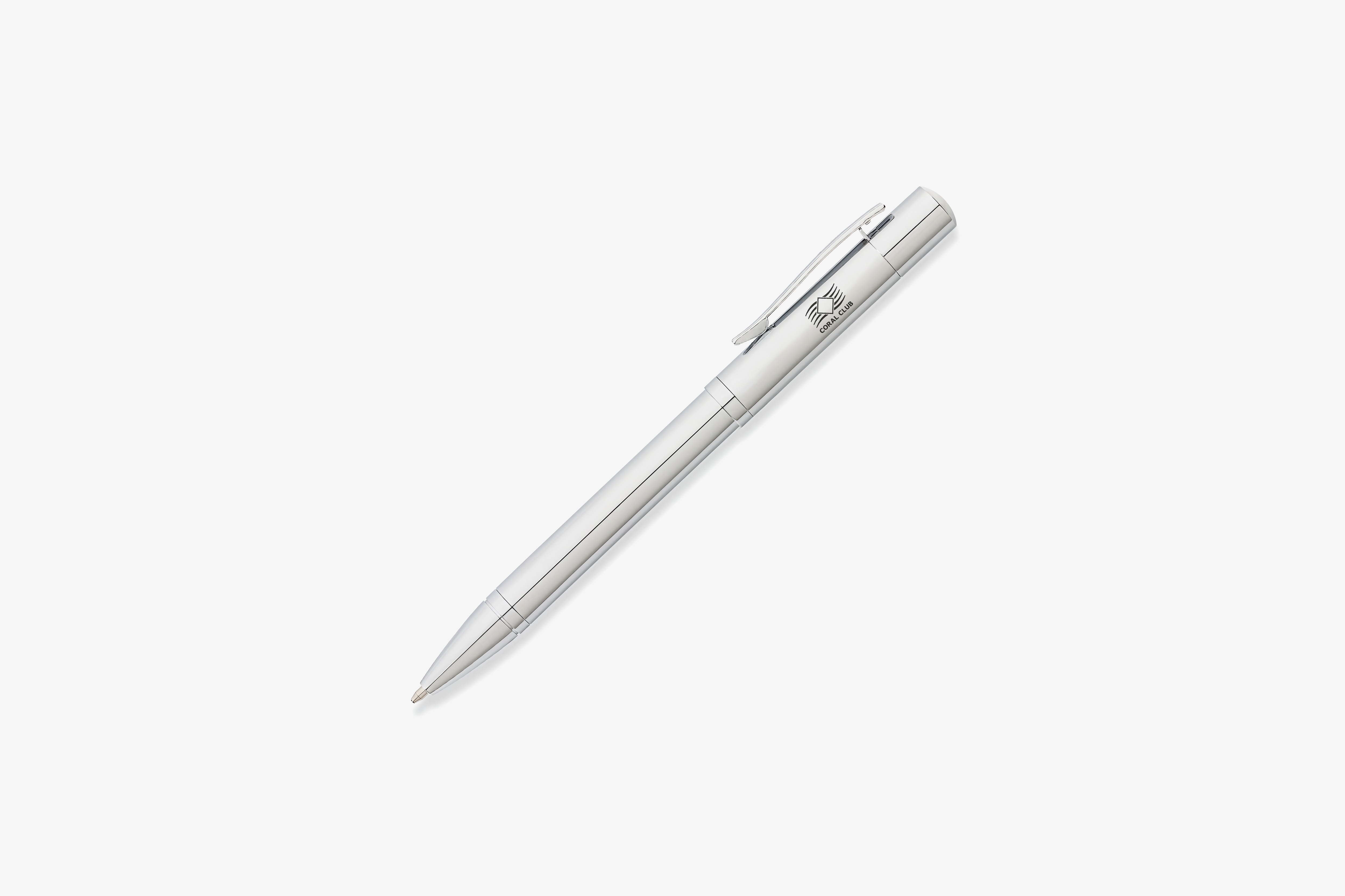 Bolígrafo Franklin Covey Greenwich, plata brillante