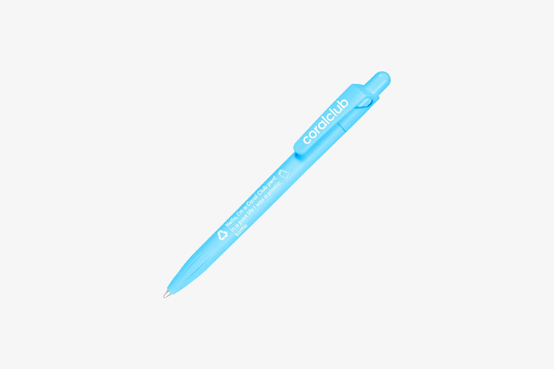 Pen PET-RECYCLED, azul claro