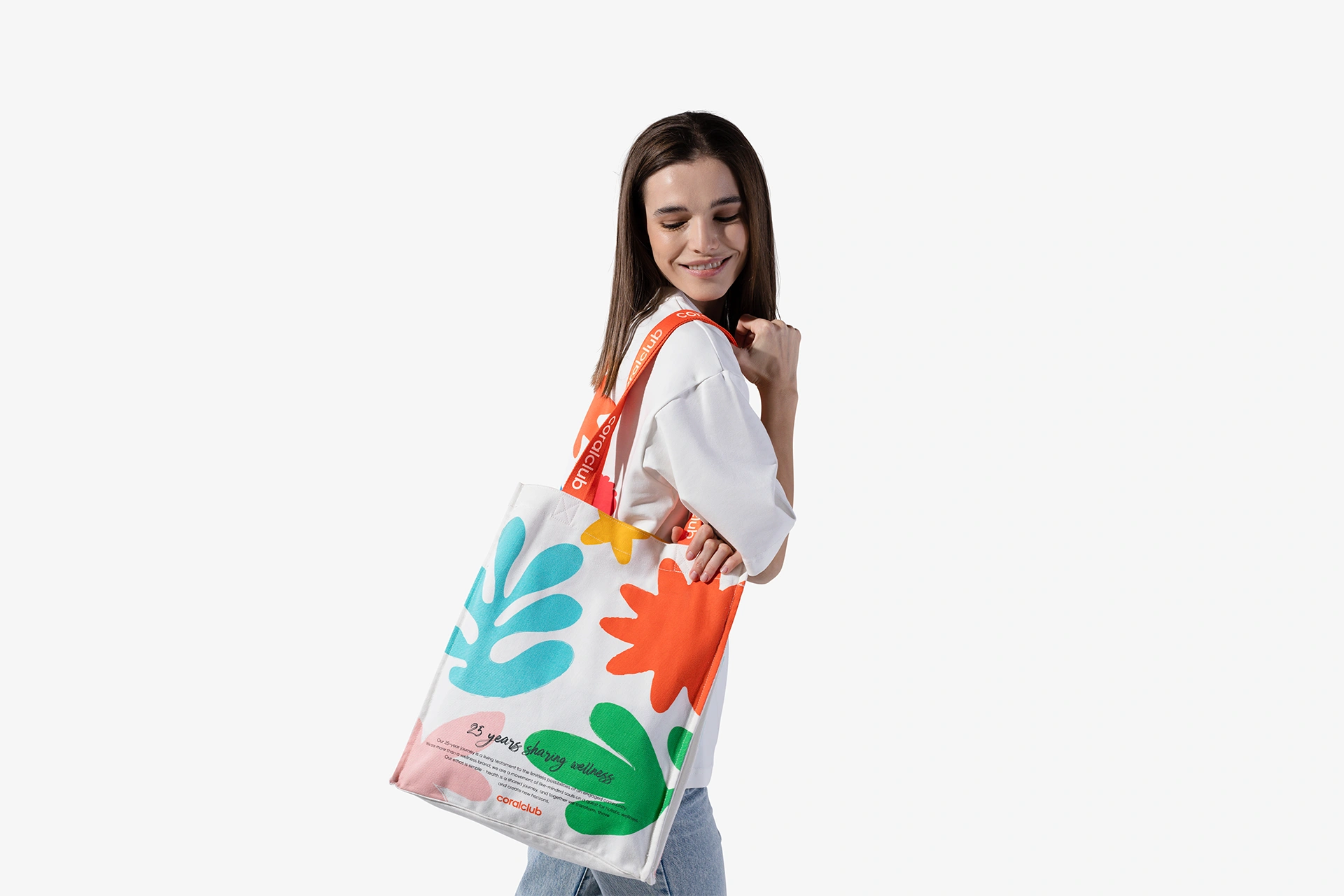 Tote bag, patrón decorativo