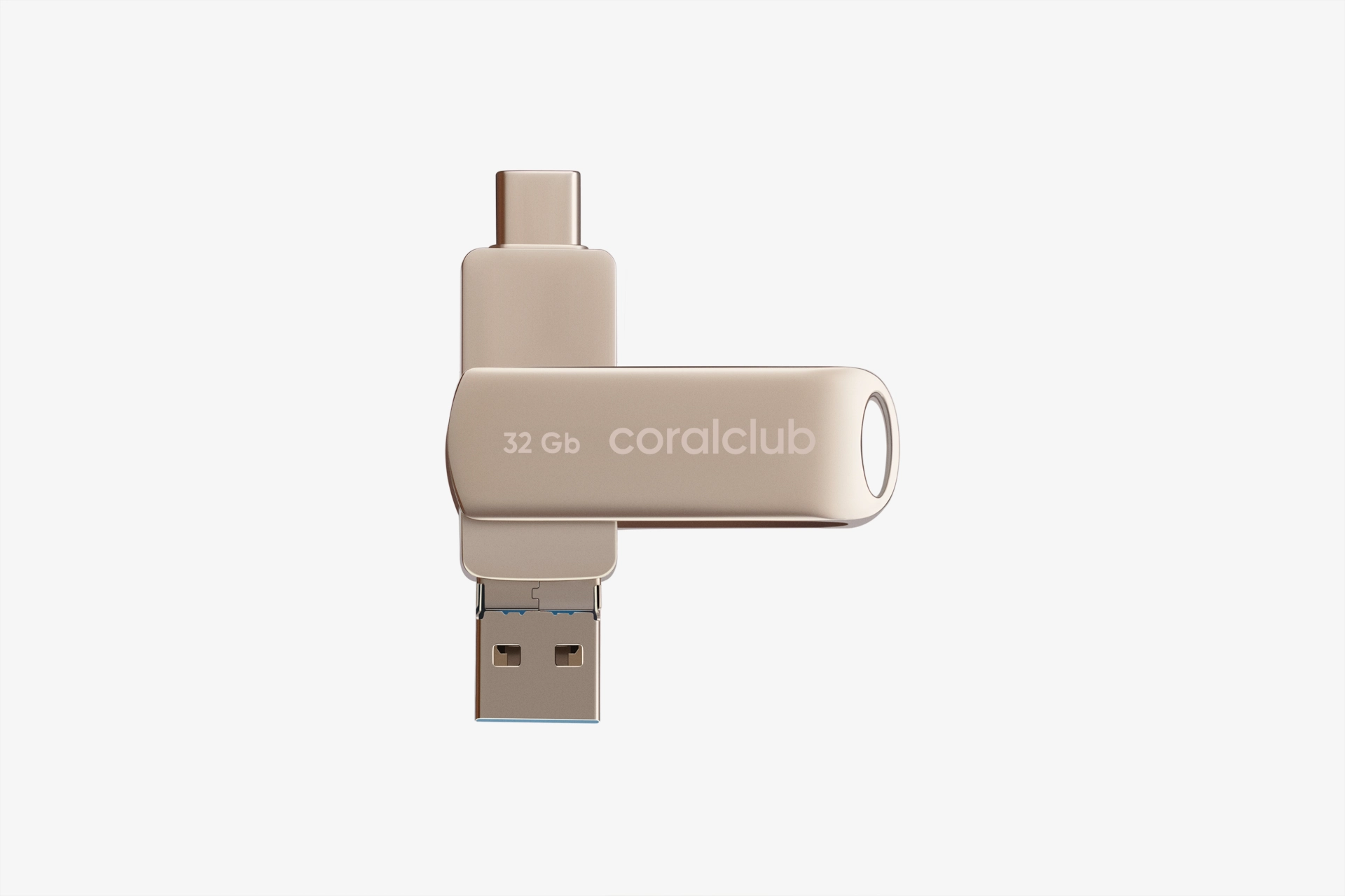 Memoria USB CORALCLUB USB+Tipo-c